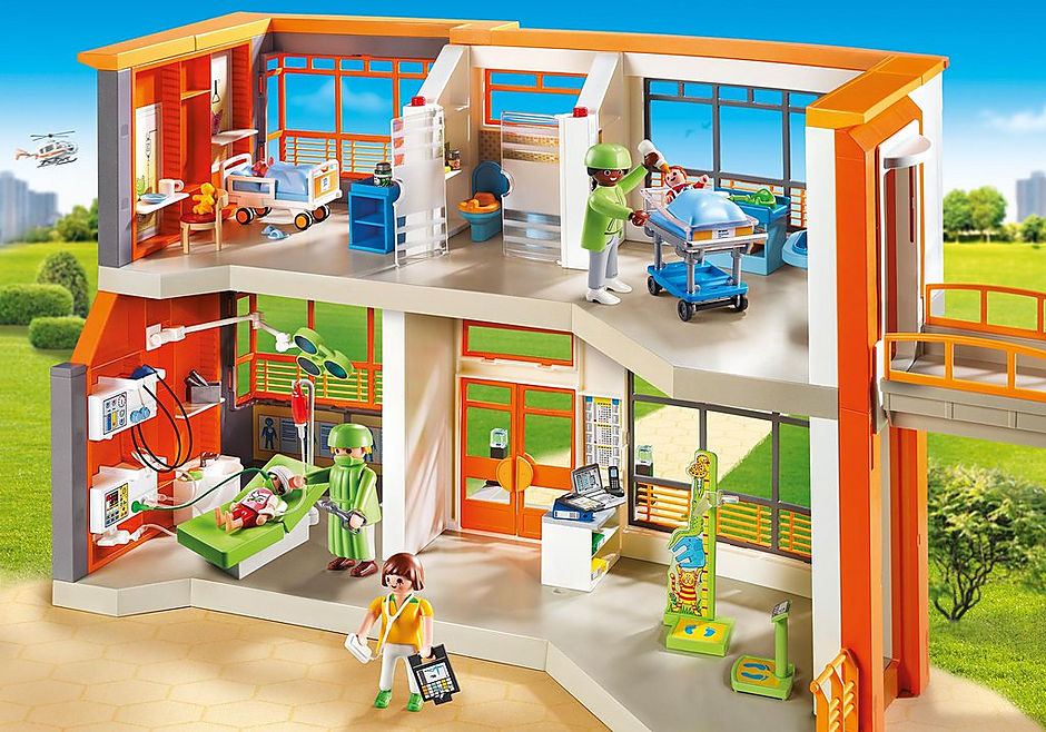 France Aménagé Playmobil® Pédiatrique Hôpital 6657 N80vmwnO